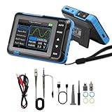 Oscilloscope DSO153, Handheld Digital Signal Generator Oscilloscope Kit, Portable Automotive Oscilloscope with 1M Bandwidth, 5 MS/s High Sampling Rate, 14 Types of Signal Waveforms, 0~10KHz Frequency
