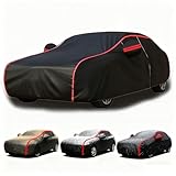 Winter Car Cover For Nissan 200SX S13 2000-2024,Full Exterior Car Cover,Outdoor Covers,All Weather Protection Dust-proof,UV/Scratch-proof,with Door Zipper wzj1016