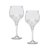 Wedgwood 55010500093 Vera Wang Duchesse Set of 2, Crystal, Goblet Pair