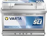 Varta Silver Dynamic E44 Starterbatterie 5774000783162, 12V 77Ah 780A(EN)