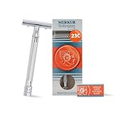 Merkur 23C Long Handle Safety Razor - No Blades Included