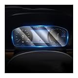 Instrument Screen Protector For Volvo XC60 S90 2017 2018 2019 2020 Car Dashboard Screen Protective Film TPU Protective Film Tempered Glass Protector (Color : S90 2017-2019)