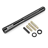 For Smart fortwo forfour 451 453 Car Radio FM Antenna Cover 12cm 4.7 inch Carbon Fiber Decor Case Accessories