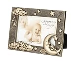 Genesis Bronze 'Moon & Teddy' Picture Frame (6'' x 4'')