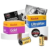 35mm Film Bundle with Kodak Gold 200 24 EXP, Kodak Ultramax 400 24 EXP and Clikoze Camera Film Photography Tips Card
