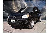 Black Horse Bull Bar Skid Plate Black Compatible with 2006-2018 Toyota RAV4-BB093903A-SP
