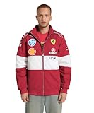 PUMA Scuderia Ferrari F1 2025 Team Vintage Racing Jacket - Red - Size: L
