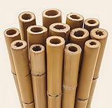Gardens 2Ft,3Ft,4Ft,5Ft,6Ft,7Ft,8FT,10Ft Strong Heavy Duty Professional Bamboo Plant Support Garden Canes (50, 3ft, 12-14 mm)
