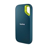 SanDisk Extreme Portable SSD 2TB (up to 1050 MB/s read, 1,000MB/s write, USB-C, NVMe Solid State Performance, IP65 rated for dust and water resistance, Updated Firmware) Monterey
