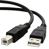 USB B MIDI Cable, USB B midi Keyboard Cable Compatible for AKAI Professional MPK Mini MK3/ MPK Mini Plus/MPC Key 37/ MPD218/ MPC One/ MPK225/ MPK261/ LPK25/ LPD8 MIDI Keyboard Controller