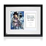 Tom Baker Signed Doctor Who Poster. Framed