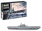 Revell 05824 USS Enterprise CV-6 1:1200 Scale Unbuilt/Unpainted Plastic Model Kit