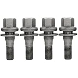 BIAREN 4x Wheel Bolts Nuts Studs For Citroen Berlingo Dispatch C2 C3 C4 Grand Picasso C5 DS3 DS4 Peugeot Partner Expert 206 207 308 407 3008 5008 RCZ 9817024580 540567 - Spanner Size: 19mm