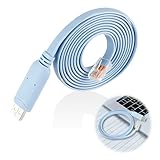 Vidsmow Usb to Rj45 Console Cable, Chipset, Compatible with Cisco Routers, Ethernet Console Cable for Windows 11/10/8/7, Android, Rs232 Serial Adapter Lead,1.8m