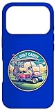 Golf Caddy Crew Vacation and Golfing Cart Buggy Case for iPhone 17 Pro