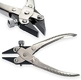 Parallel Action Flat Nose Pliers for Jewellery Making Tool with Adjustable Jaws Screws Opticians Art & Craft Tools Gift Ideas 170 mm PTL®