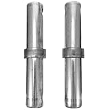iplusmile 2Pcs Scaffold Connection Rod: Galvanized Steel Scaffolding Joint for Portable Scaffold System
