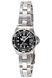 Invicta Pro Diver 8939 Women's Watch - Waterproof - Analogue - Quartz Movement - stainless steel with black dial - 24mm