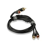 QED Connect 2 Male x Phono to 2 Male x Phono RCA Audio Cable (3.0)