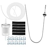 Tongdejing 18pcs Car Tank Extractor Fuel Standpipe Set, Auxiliary Diesels Heating Fuel Line with Petrol Filter, Fit For Eberspacher Webasto, Fuel Standpipe, Auxiliary Heater, Fuel Hose Clip Kit