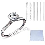Ring Sizer Adjuster for Loose Rings, Resizer for Ring Adjuster Smaller, Rings Spacer,Tightener and Guards-12 Pcs