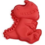 Dinosaur Silicone Mold for Cake Decorating - Large Cute Kitchen Pastry Baking Tool - DIY Jelly Mold