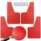 For Ford Kuga ST Line ST-Line Titanium X Sport Escape Vignale Mk1 Mk2 Mk3 Mk4 Mud Flaps Splash Guards Mudguards Fenders (Color : Black)