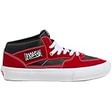 VANS Half Cab PRO Original Unisex Adult Limited Edition Caballero 2025 Sports Skateboard Shoes, Red Black White, 9.5 UK