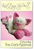 Knitting Pattern The Cat's Pyjamas Nightie Case - UK Knitting Pattern