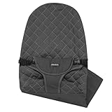 iGRATENS Fabric Seat for Bouncer - Baby Bouncer Cover Compatible with Balance Soft & Bliss Model, 100% Cotton, Skin -Friendly, Machine Washable, Black