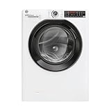 Hoover H-WASH 350 9kg Freestanding Washing Machine, 1400 RPM, A Rated, ECO-Power Inverter Motor, hOn App, 60 Programmes, Eco Doser, Power Care System, White, 60x53x85 cm - H3WPS496TAMB6-80