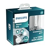 Philips D1S X-tremeVision gen2 Xenon headlight bulb, +150%, 4.800K, set of 2
