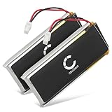 subtel, Battery for Headset compatible with Cardo Scala Rider G9, Scala Rider G4, Scala Rider G9X (800mAh, 3.7V) 2x Replacement battery BAT00002