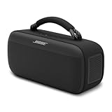 Bose SoundLink Max Portable Speaker, Large Waterproof Bluetooth Portable Sound Speaker, Up to 20 Hours of Battery Life, USB-C, Built-In 3.5 mm AUX Input, Black