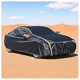 Full car Cover for VW Lupo GTI 2000-2005 (Hatchback)|Waterproof Snow Sun Protection Custom Fit Car Tarpaulin Accessories with Storage Bag,Anti-Theft Lock
