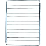 Quailitas Fridge Freezer Shelf [Pack of 1] – 350-530 mm Width, Universal Adjustable Fridge Rack, Chrome Plated, Extendable – Refrigerator Parts & Accessories