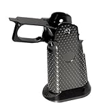 Airsoft Parts KF CNC Aluminum Grip Set For ARMY R501 R601 R603 EMG AW WE Tokyo Marui Hi-Capa GBB Pistol Black