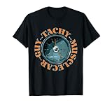 Tachy Muscle Car Guy Retro Vintage Race Car Tachometer T-Shirt