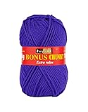 Sirdar Hayfield Bonus Chunky, Bright Purple (828), 100g