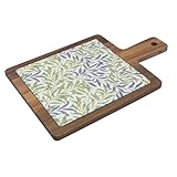 The Leonardo Collection Willow Bough Acacia Board by William Morris | Elegant Wooden Cutting and Serving Board | Decorative Kitchen Accessory | Ideal for Food Preparation, Serving, and Gift Giving