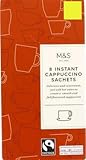 Marks & Spencer Instant Cappuccino Coffee Sachets - 2 Packs - 8 Per Pack