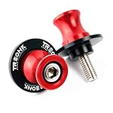 Swingarm Sliders - M6 Motorcycle Swing Arm Bobbins CNC Aluminium Spools Stand Screws for Yamaha MT09 2013-2019 MT-10 2016-2019 MT125 2015-2017 YZF R3 2015-2019 YZF R25 2014-2019 FZ-09 2016-2018