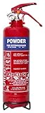 UltraFire 1kg Powder Fire Extinguisher - Car, Taxi, Caravan, Camping, Boat - Kitemarked EN3