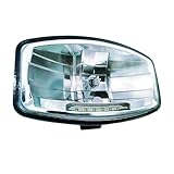 Jumbo Oval H7 Spot Lamp & 6 Led Compatible with Scania Volvo DAF MAN Truck 24v 9.6'' (4)