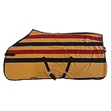 Shires Tempest Newmarket Fleece Horse/Pony Rug - Newmarket Stripe 84, N.Mkt