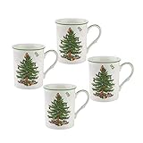 Christmas Tree Set of 4 Mugs