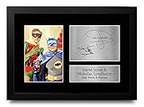 HWC Trading FR David Jason and Nicholas Lyndhurst Gift Signed FRAMED A4 Printed Autograph Only Fools and Horses Gifts Del Boy Rodney Trotter Print Photo Picture Display