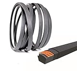 QIJIA Lawn Mower Tractor Deck Replacement Belt 1/2" x 118" for Ferris 1732956; Simplicity 1732956, 1732956SM Regent with 44", 46" and 50" Deck ; Snapper 1732956 NXT200 ESPX SPX ZT Series