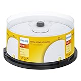 Philips - 25 x CD-R - 700 MB ( 80min ) 52x - ink jet printable surface - storage media