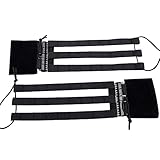 Tactical MOLLE Vest Quick Release Skeletal Mesh Cummerbund Strap Side Belt for JPC XPC AVS NCPC CPC Vest, Black, 50x13cm